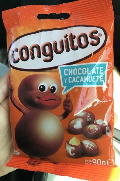 Ispaniški šokoladiniai saldainiai „Conguitos“ | Organizatorių nuotr.