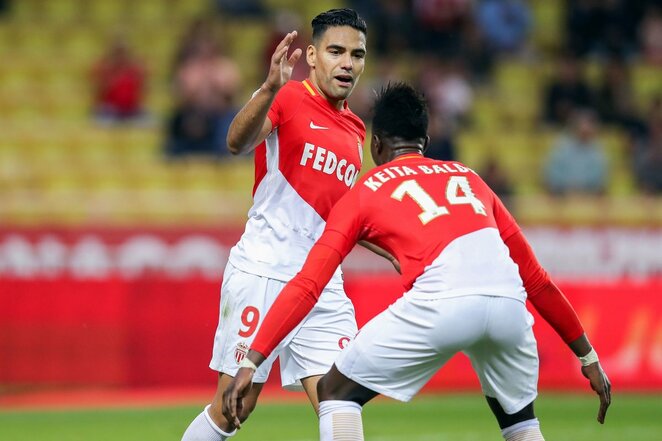 Prancūzijos „Ligue 1“: „Monaco“ - „Caen“ (2017.10.21) | Scanpix nuotr.