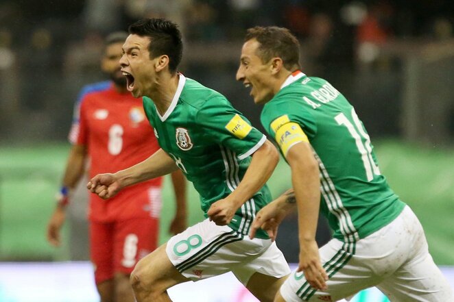 Meksikos ir Panamos rungtynių akimirka | Scanpix nuotr.