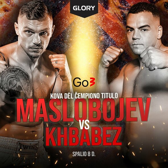 Maslobojev VS Khbabez | Organizatorių nuotr. Maslobojev VS Khbabez | Organizatorių nuotr.