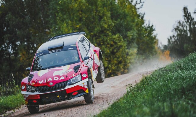 Lietuvos ralio sezoną ant podiumo baigusi „Viada-Multi FX“ komanda kelia sparnus į Estiją | Alfonso Rakausko nuotr.