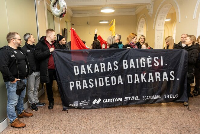 „Dakaras baigėsi. Prasideda Dakaras“ | Pauliaus Peleckio / BNS foto nuotr.