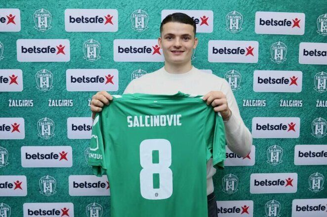 Dino Salčinovičius | fkzalgiris.lt nuotr. Dino Salčinovičius | fkzalgiris.lt nuotr.
