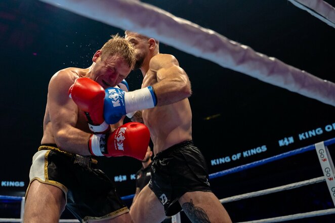 Aurimas Krukauskas ir Teo Mikelevičius | Sportas.lt/Tito Pacausko nuotr. Aurimas Krukauskas ir Teo Mikelevičius | Sportas.lt/Tito Pacausko nuotr.