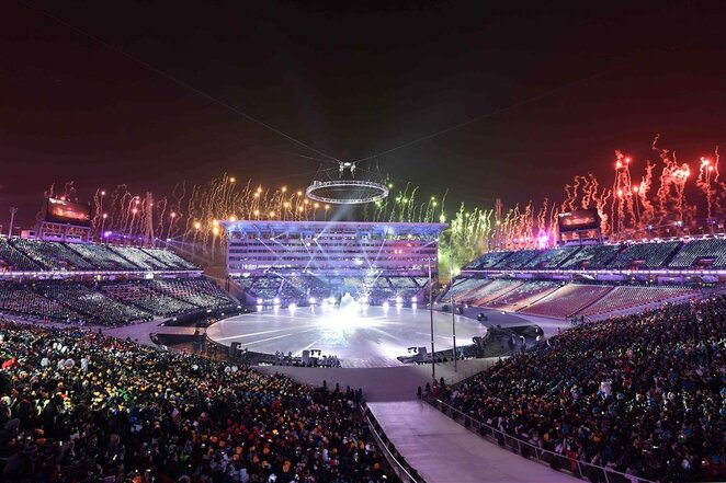 Pjongčango olimpiados atidarymo ceremonija | Scanpix nuotr. Pjongčango olimpiados atidarymo ceremonija | Scanpix nuotr.