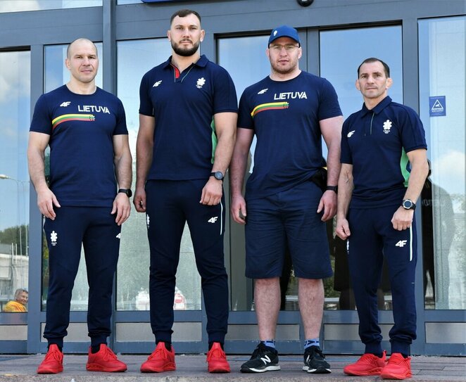 Mindaugas Ežerskis, Mantas Knystautas, Romas Fridrikas ir Ruslanas Vartanovas | Valdo Malinausko nuotr.
