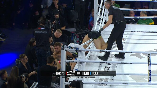 Dominykas Dirkstys ir Ričards Ozols | „Stop“ kadras