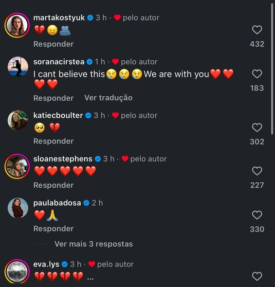 Teniso žvaigždžių komentarai | Instagram.com nuotr