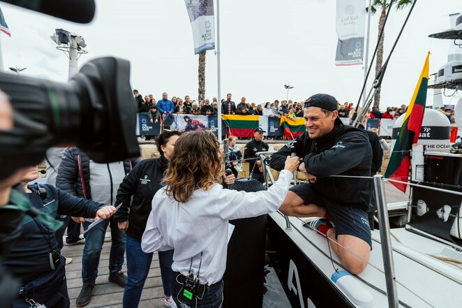 „Ambersail 2“ startuos pirmajame, ypatingai ekstremaliame „The Ocean Race“ etape | Domo Rimeikos nuotr.