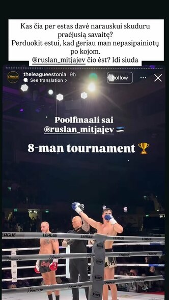 Dominyko Dirksčio žinutė | Instagram.com nuotr