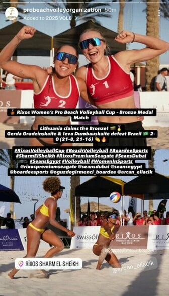 Lietuvių triumfas | Instagram.com nuotr Lietuvių triumfas | Instagram.com nuotr