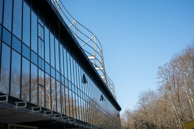 Dariaus ir Girėno stadione jau atlikta apie 85 proc. darbų | Organizatorių nuotr. Dariaus ir Girėno stadione jau atlikta apie 85 proc. darbų | Organizatorių nuotr.