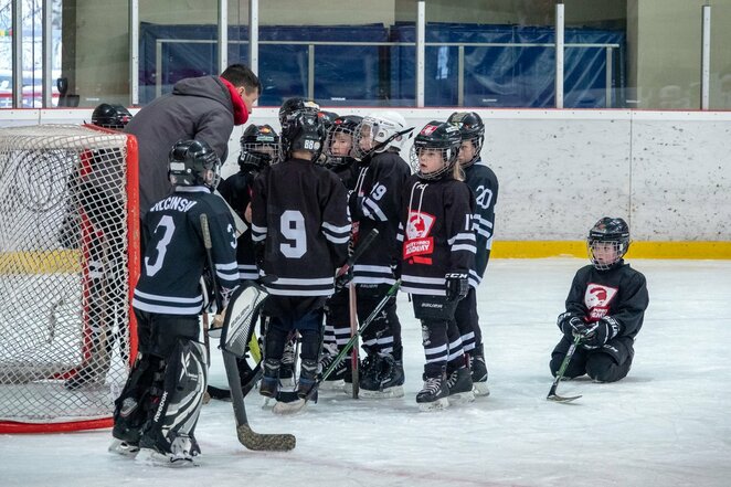 „Hockey Punks“ akademijos auklėtiniai | Tito Pacausko  nuotr.