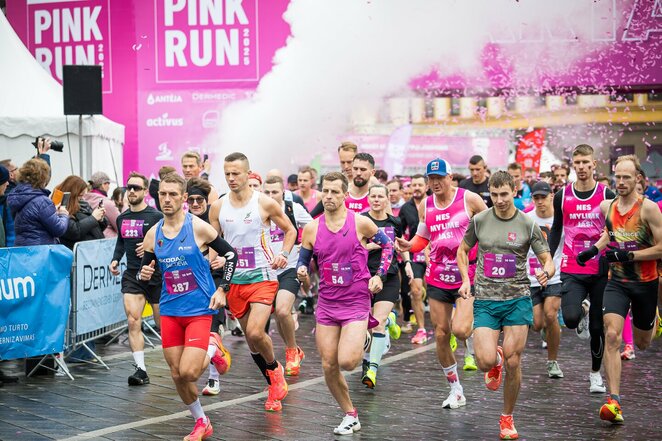 „Pink Run su Antėja“ | Roko Lukoševičiaus nuotr.
