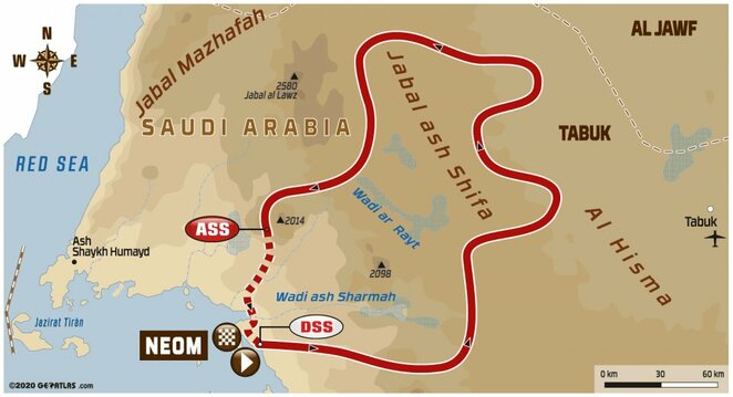 Trečiojo etapo žemėlapis | Organizatorių nuotr. Trečiojo etapo žemėlapis | Organizatorių nuotr.