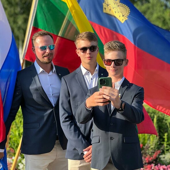 Giedrius Mackelis ir Kajus Pacauskas | Organizatorių nuotr. Giedrius Mackelis ir Kajus Pacauskas | Organizatorių nuotr.
