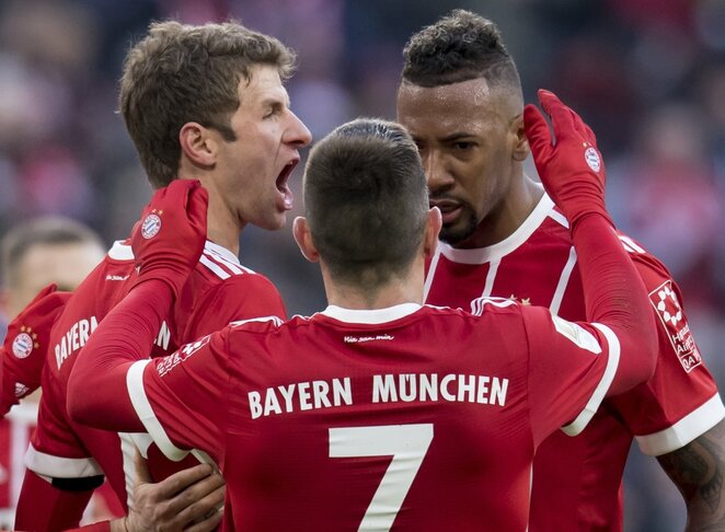 „Bayern“ - „Werder“ rungtynių akimirka | Scanpix nuotr.