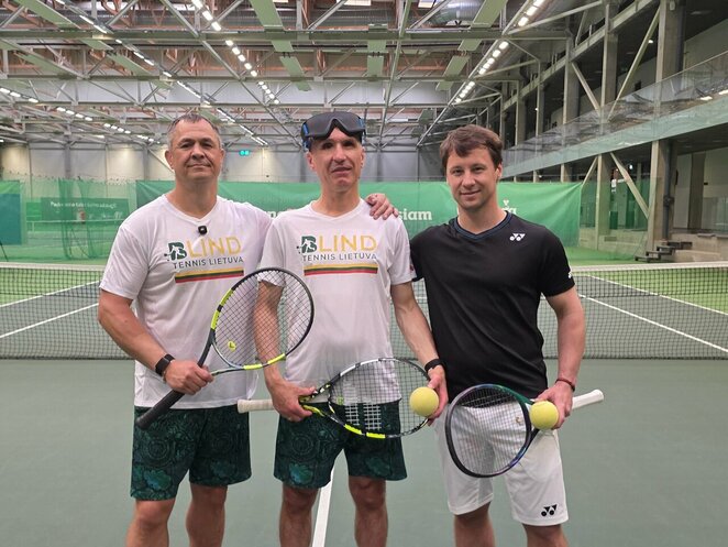 &bdquo;Blind Tennis Lietuva&ldquo; nuotr. | Organizatorių nuotr.