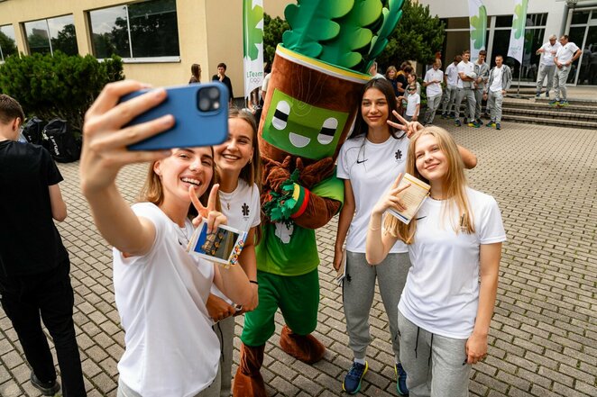 Lietuvos sportininkai išlydėti į Europos jaunimo vasaros olimpinį festivalį | R.Snarskio nuotr.