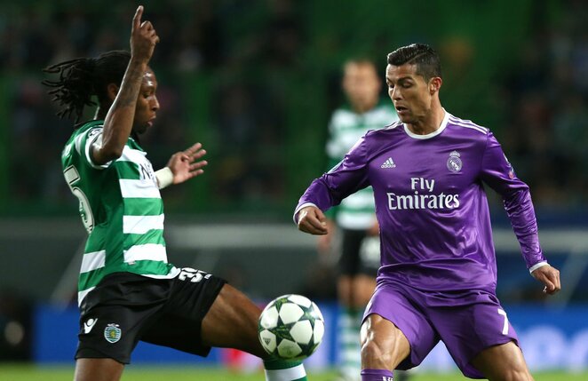 „Sporting“ –  „Real“ rungtynių akimirka