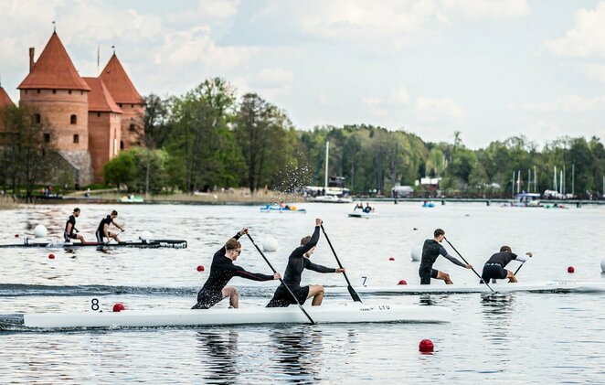 Lietuvos baidarių ir kanojų irklavimo taurės varžybos | Luko Bartkaus nuotr.