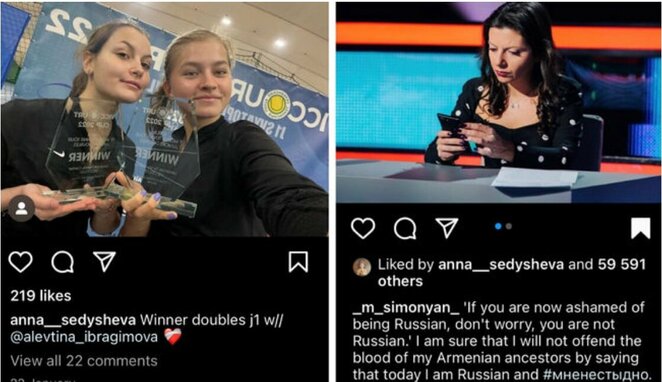 Anna Sedyševa ir jos veikla &bdquo;instagram&ldquo; | Instagram.com nuotr