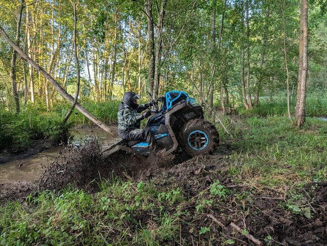Su keturračiu – į lenktynes | Organizatorių nuotr.
