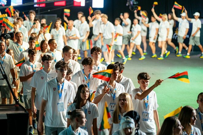 Europos jaunimo vasaros olimpinio festivalio atidarymo ceremonija | R.Snarskio nuotr.