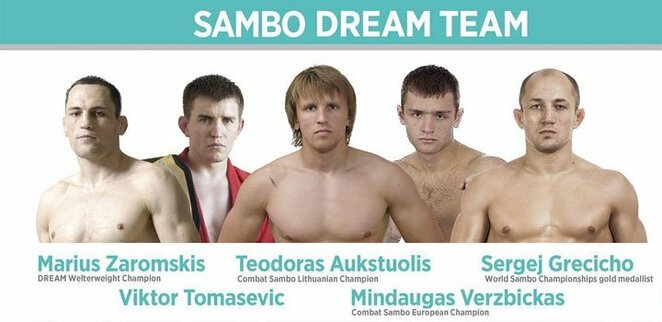 Sambo komanda | Organizatorių nuotr.