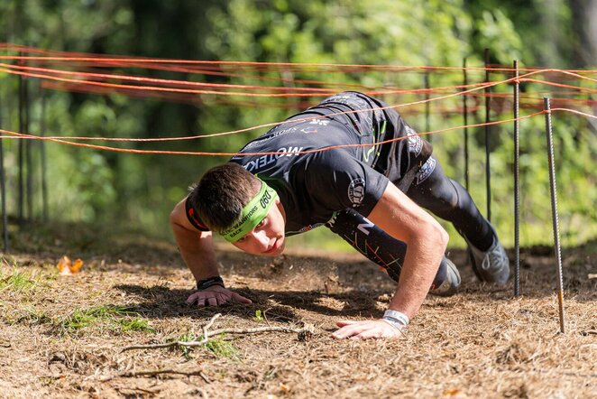 „OCR Baltic Warriors Race“ renginys Panemunės šile | Manto Daškevičiaus nuotr.