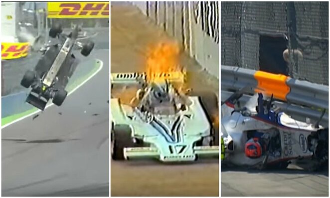 15 šiurpiausių avarijų ir incidentų „Formulės 1“ istorijoje (N-18) | Youtube.com nuotr.