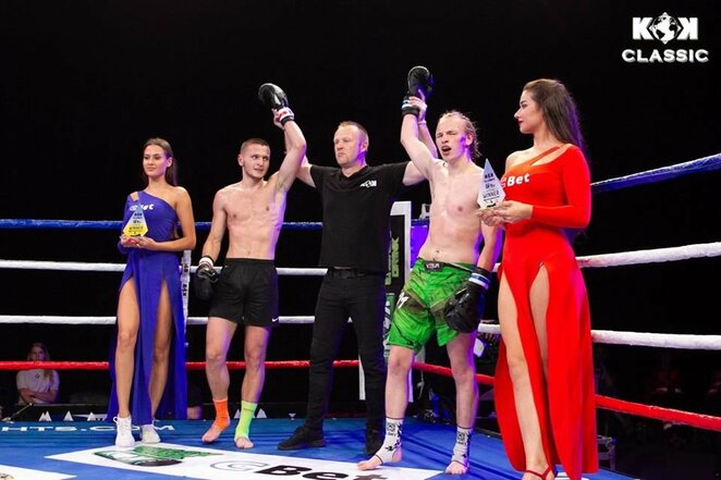 Vitas Karosas prieš Lauryną Sriubiškį | Organizatorių nuotr. Vitas Karosas prieš Lauryną Sriubiškį | Organizatorių nuotr.