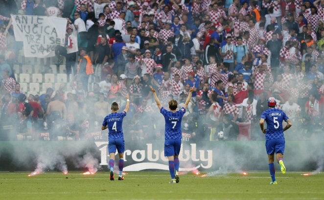 Kroatijos žaidėjai ramino savo fanus | Scanpix nuotr.