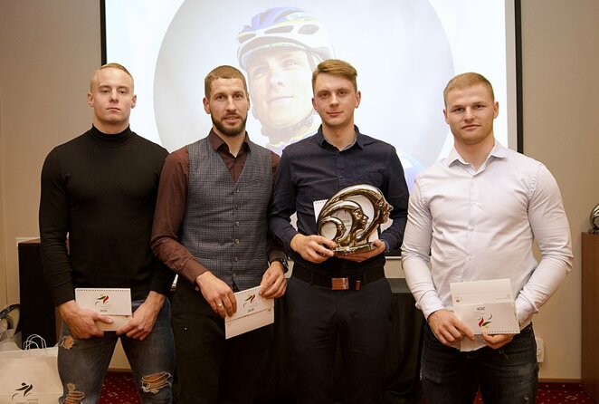Gabrielius Pabijanskas, Gediminas Bagdonas, Paulius Šiškevičius ir Vasilijus Lendelis | Tomo Gaubio nuotr. Gabrielius Pabijanskas, Gediminas Bagdonas, Paulius Šiškevičius ir Vasilijus Lendelis | Tomo Gaubio nuotr.