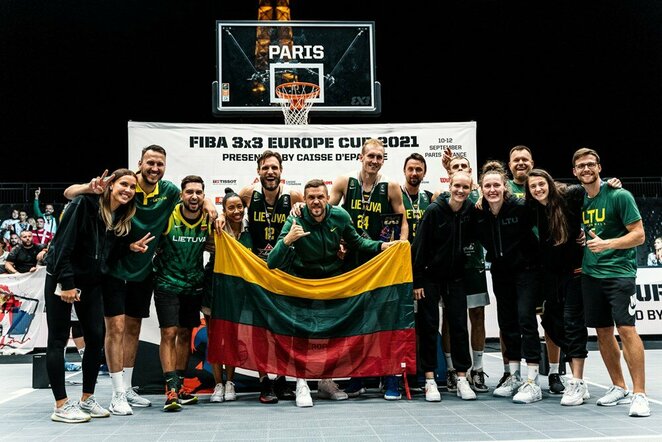 Lietuvos vyrų 3x3 krepšinio rinktinė | FIBA nuotr. Lietuvos vyrų 3x3 krepšinio rinktinė | FIBA nuotr.