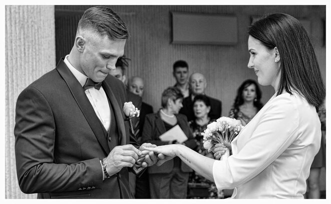 Sergejaus ir Airinės Maslobojevų vestuvės l Manto Stankevičiaus nuotr.
