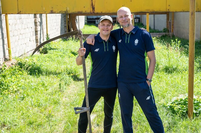 Karolis Girulis ir Nemanja Mirosavljevas Karolis Girulis ir Nemanja Mirosavljevas