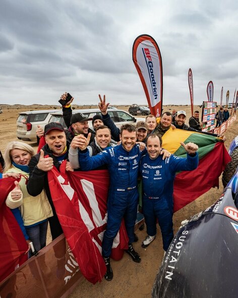 „Teltonika Racing“ komanda | Vytauto Dranginio nuotr. „Teltonika Racing“ komanda | Vytauto Dranginio nuotr.