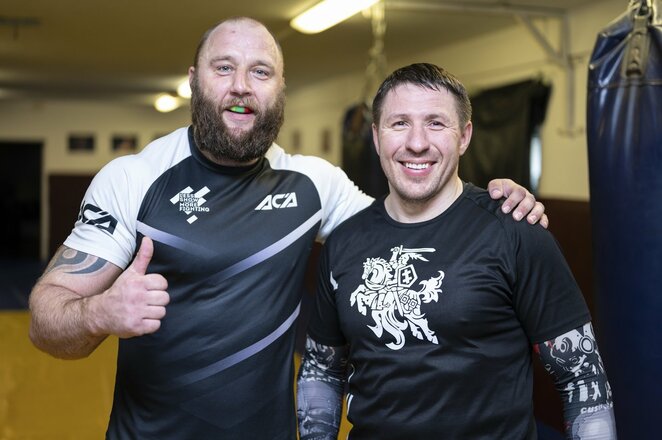 Tomas Pakutinskas ir Tadeušas Cholodinskis l Manto Stankevičiaus nuotr. Tomas Pakutinskas ir Tadeušas Cholodinskis l Manto Stankevičiaus nuotr.