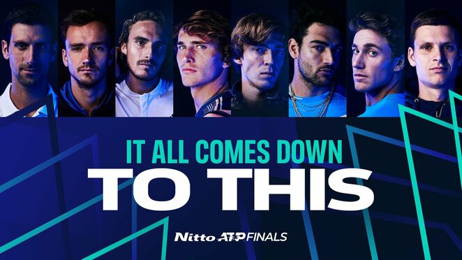 Visi „ATP Finals“ dalyviai | „Twitter“ nuotr.