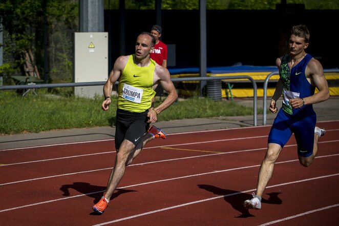 Tikimasi vyrų estafetės 4x400 m Lietuvos rekordo | Roko Lukoševičiaus nuotr.