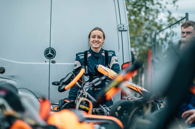„Baltic Karting Academy“ laukiami visi, norintys lenktyniauti | Organizatorių nuotr.