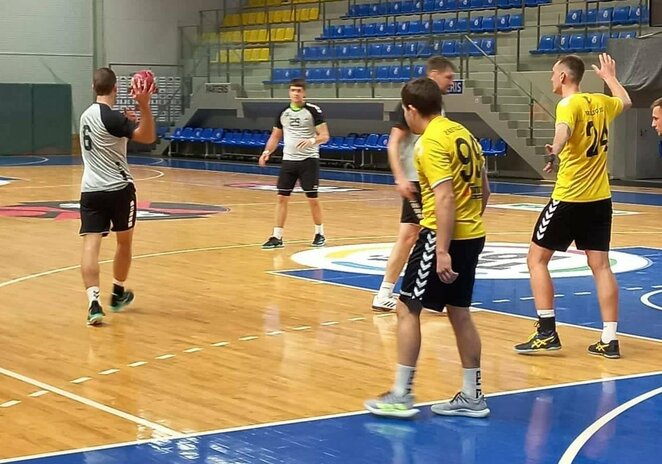 „Kuranos SM“ ir „Mėmelio-CSC-Telecom“ rungtynės | Lietuvos rankinio lygos nuotr. „Kuranos SM“ ir „Mėmelio-CSC-Telecom“ rungtynės | Lietuvos rankinio lygos nuotr.