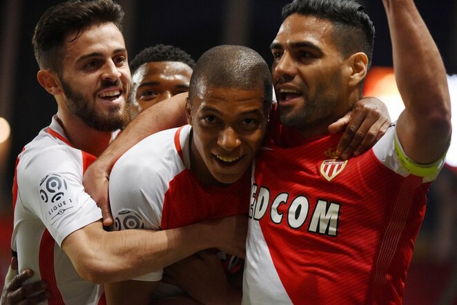 „Monaco“ – „Saint-Etienne“ rungtynių akimirka | Scanpix nuotr.