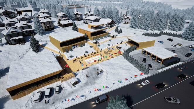 „Warner Bros. Discovery“ pristato moderniausias 2026 m. žiemos olimpinių žaidynių studijas | Organizatorių nuotr.