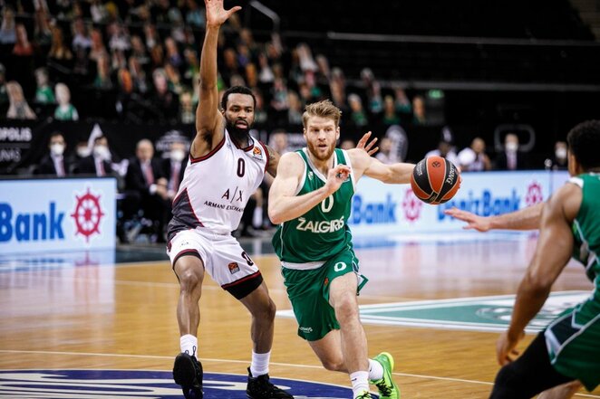 „Žalgirio“ ir „AX Armani“ rungtynės | Eriko Ovčarenko / BNS foto nuotr. „Žalgirio“ ir „AX Armani“ rungtynės | Eriko Ovčarenko / BNS foto nuotr.