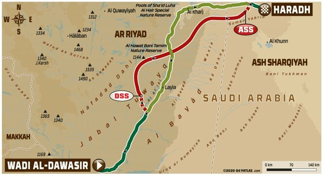 Devintojo etapo žemėlapis | Organizatorių nuotr. Devintojo etapo žemėlapis | Organizatorių nuotr.