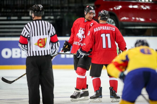 Dainius Zubrus ir Darius Kasparaitis | hockey.lt nuotr.