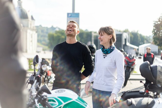 Vaidotas Žala iniciatyvoje „Mane veža TRYGG“ | Organizatorių nuotr. Vaidotas Žala iniciatyvoje „Mane veža TRYGG“ | Organizatorių nuotr.