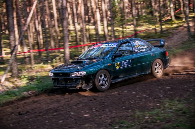 Druskininkuose finišavo ralio sprinto čempionato kovos | Organizatorių nuotr.
